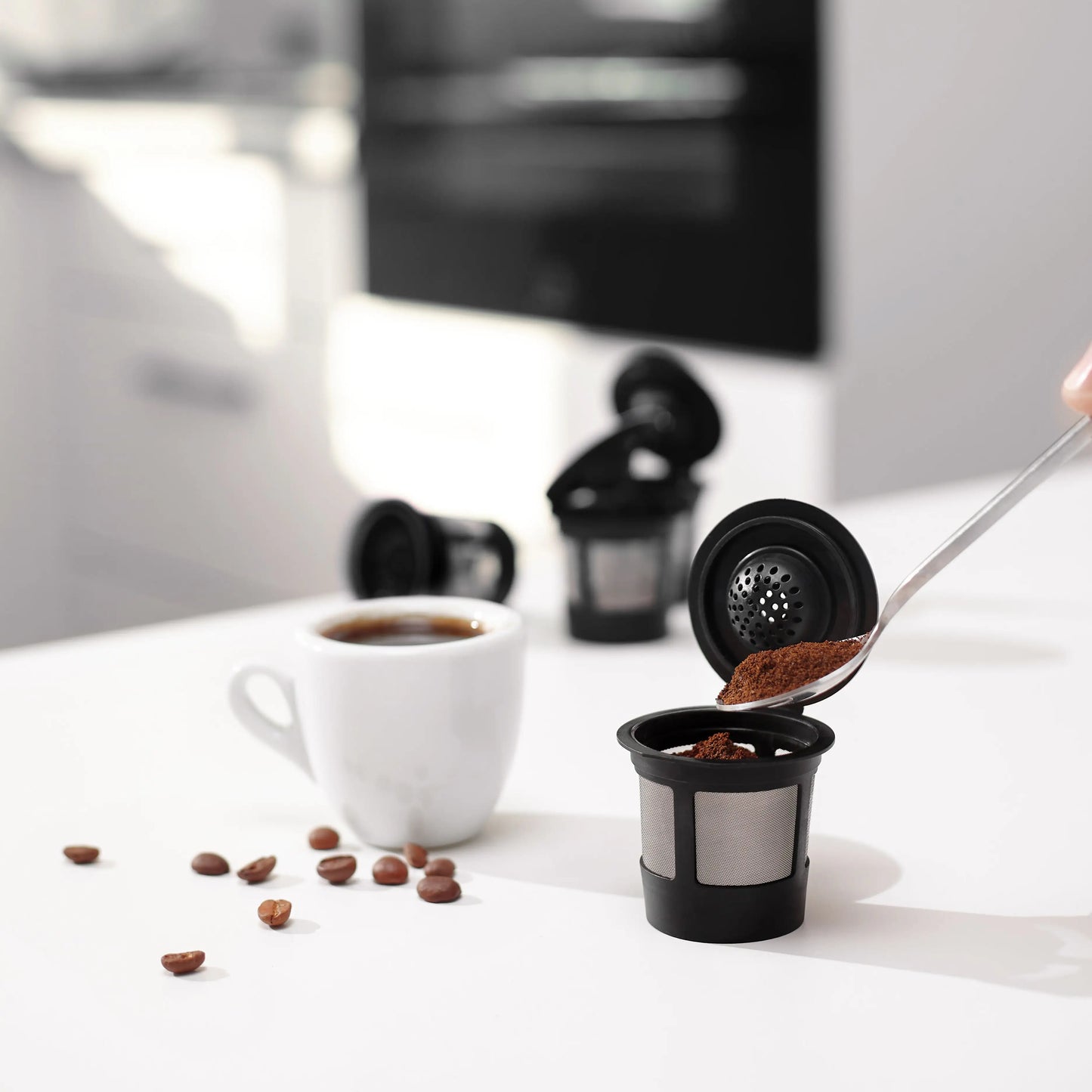 4 Reusable K-Cups for Keurig – Fits K-Express, K-Elite, K-Classic, K-Mini & More | GoodCups