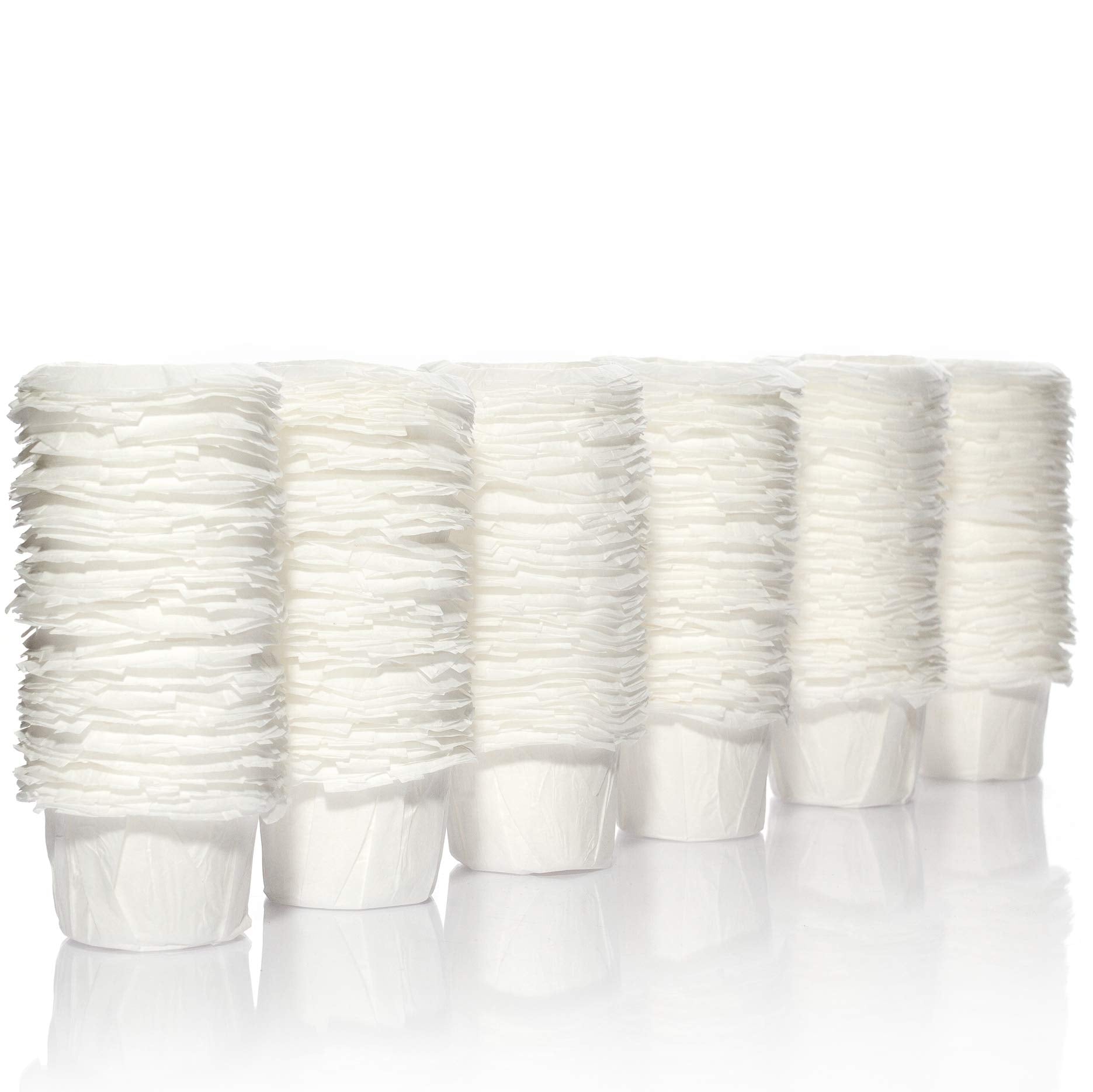 300 Disposable Paper Filters for Keurig Reusable K Cups Filters and Other Single Serve Refillable Capsules (Fits All Brands)