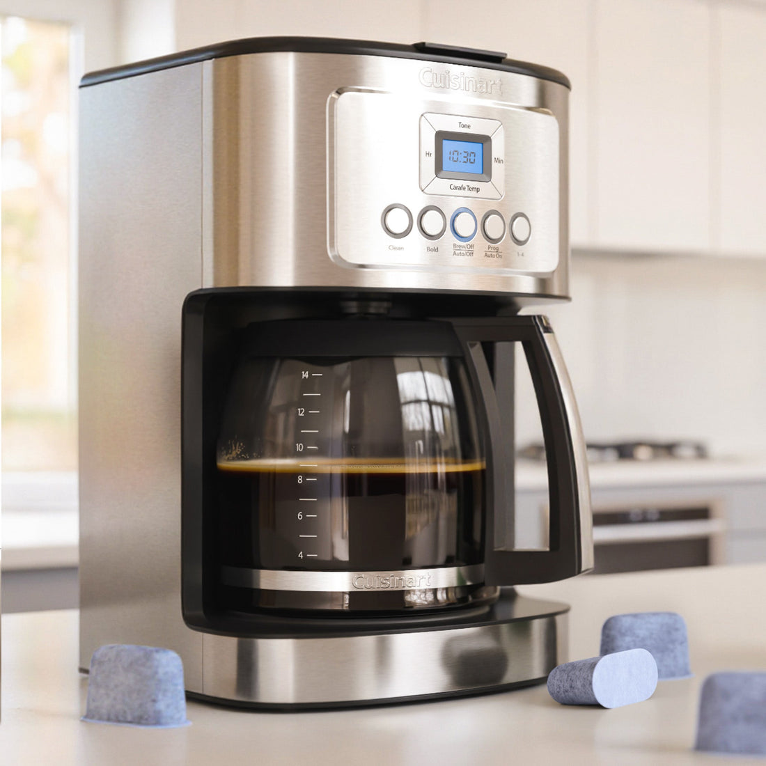 Cuisinart coffee maker with charcoal water filters