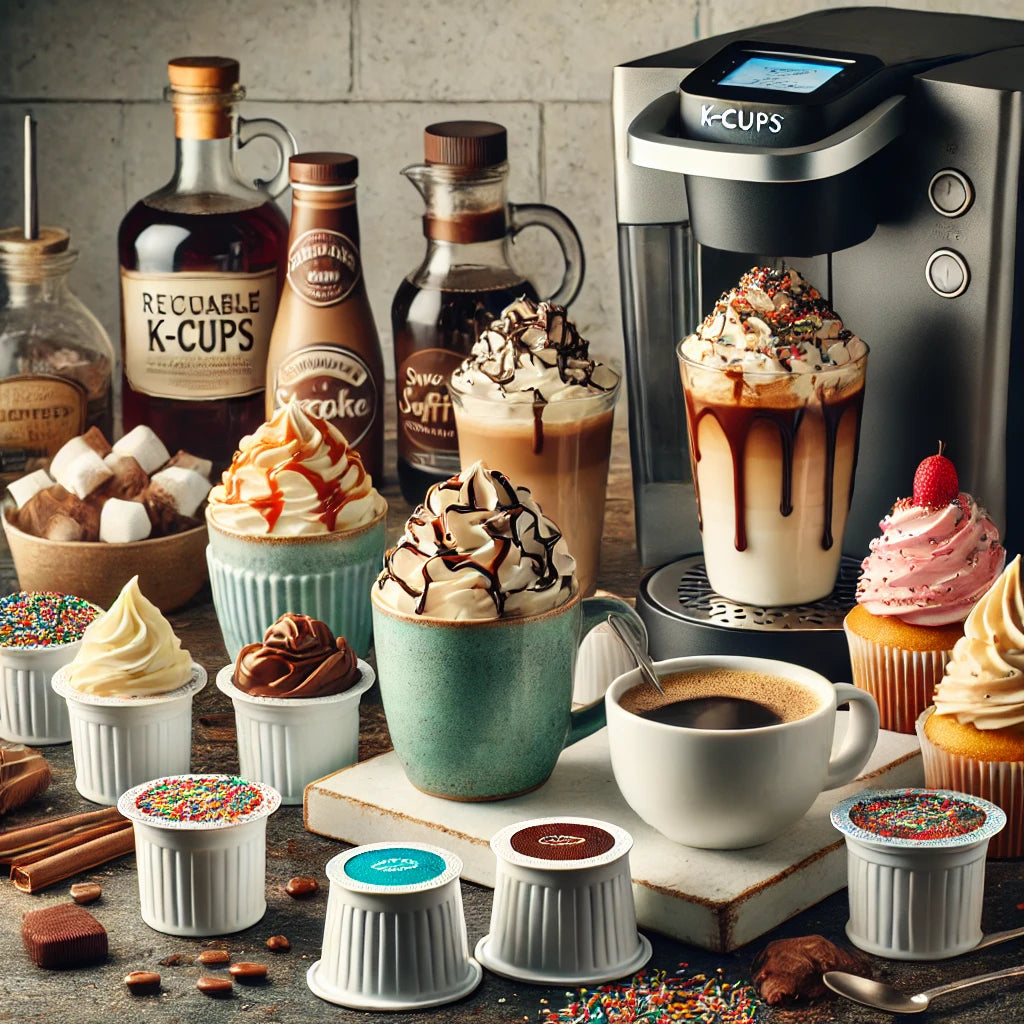 Reusable K-Cups and Sweet Coffee Recipes for Sweet Tooth Lovers