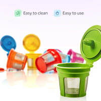 7 Color Reusable K-Cups for Keurig – Universal Fit for 1.0 & 2.0 Brewers