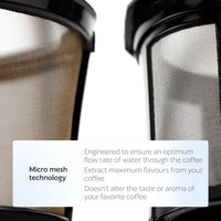 2 Reusable K Cups and Basket Coffee Filter for Keurig K-Duo Hot & Iced Single Serve & Carafe Coffee Maker with MultiStream Technology (Gen 2)