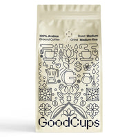 100% Arabica Ground Coffee for Reusable K-Cups – Medium Roast, Smooth Flavor