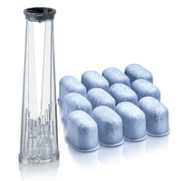 Starter Pack 12 Water Filters and Tall Holder for Keurig Coffee Makers
