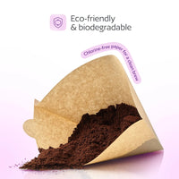 #4 Unbleached Cone Coffee Filters (200 Count) – Fits Cuisinart, Ninja & More