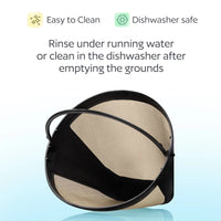 2 Reusable Cuisinart Cone Coffee Filters, Compatible with All 8-12 Cup Cuisinart Coffee Makers