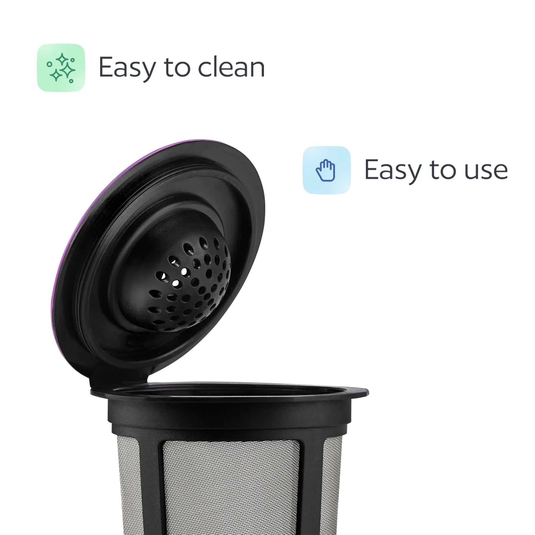 4-Pack Reusable K-Cups Coffee Filters for Keurig Coffee Makers