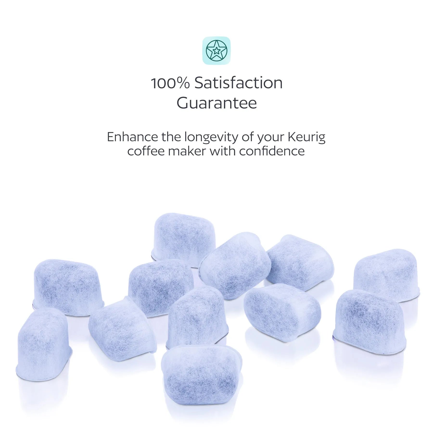 12 Water Filters for Keurig – Universal Charcoal Replacement Filters