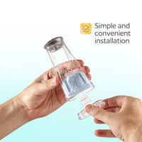 Keurig Water Filter Holder + 12 Charcoal Water Filters | Fits Keurig K-Compact, K-Duo, K-Duo Hot and Iced, K-Latte