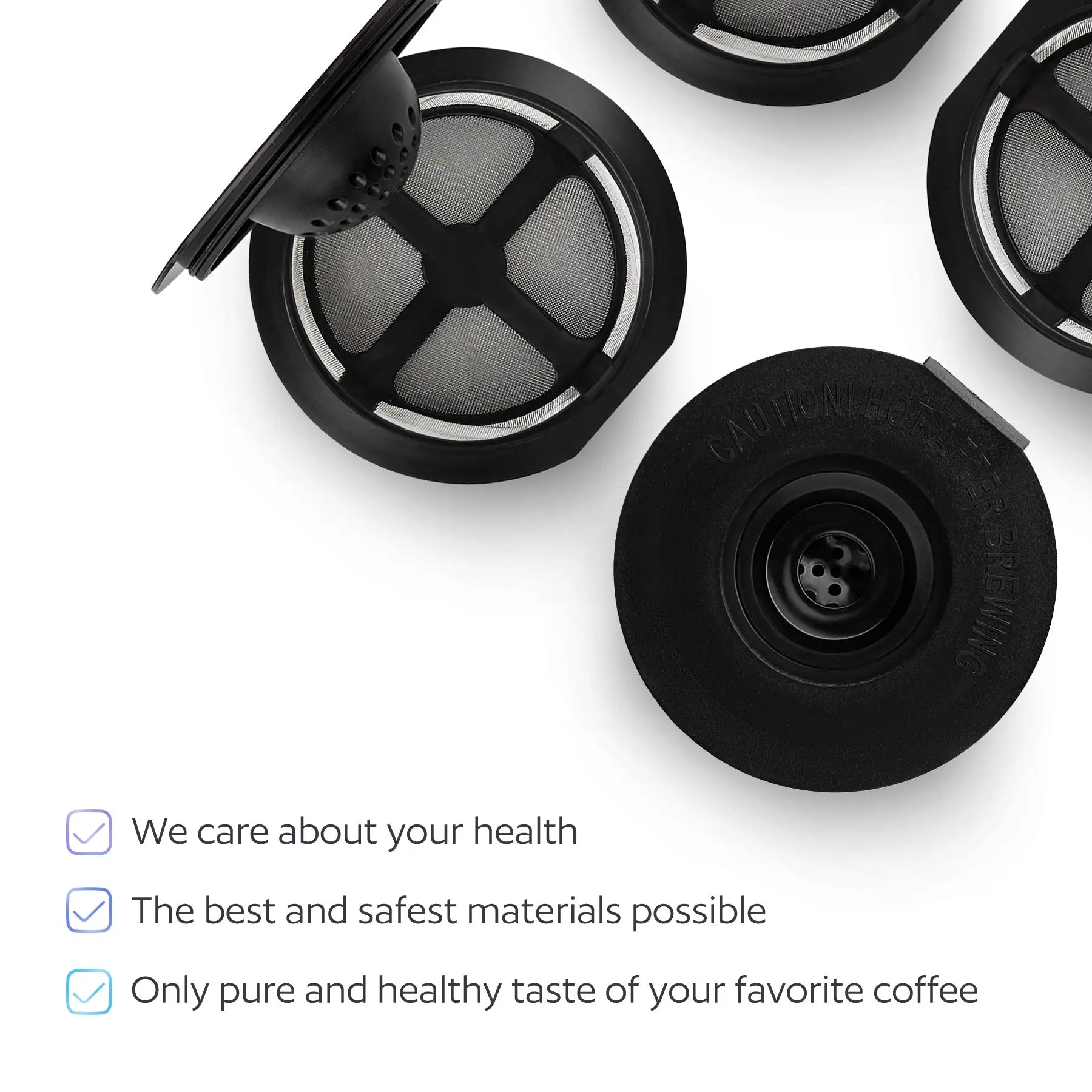 4 Reusable K-Cups for Keurig – Fits K-Express, K-Elite, K-Classic, K-Mini & More | GoodCups