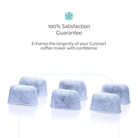 6 Pack Water Filters for Cuisinart Coffee Makers | Universal Fit