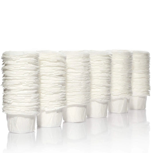 300 Disposable Paper Filters for Keurig Reusable K Cups Filters and Other Single Serve Refillable Capsules (Fits All Brands)