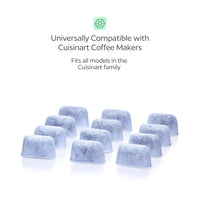 12 Pack Water Filters for Cuisinart Coffee Makers | Universal Fit