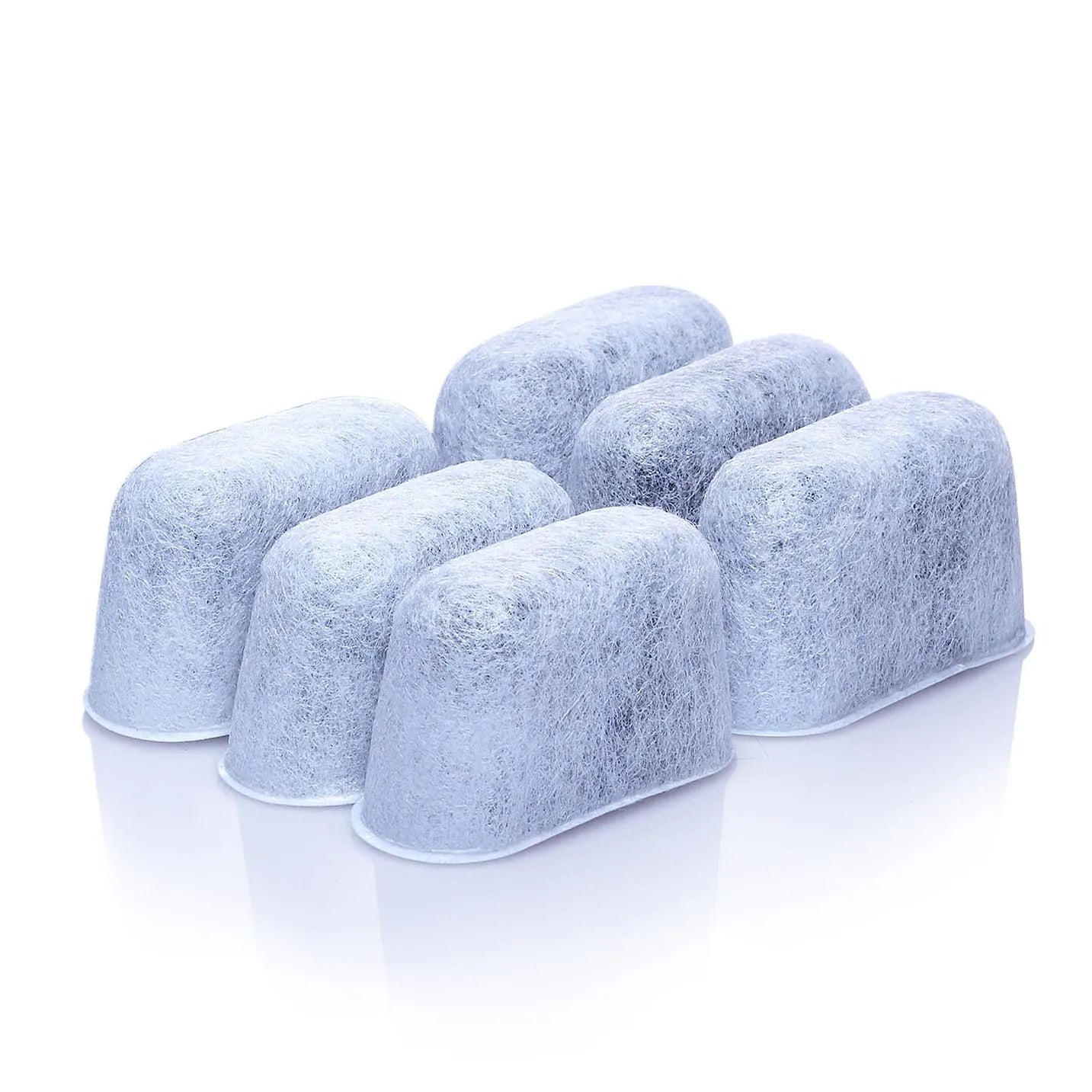 6 Pack Water Filters for Cuisinart Coffee Makers | Universal Fit