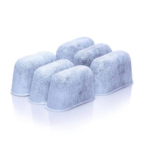 6 Pack Water Filters for Cuisinart Coffee Makers | Universal Fit