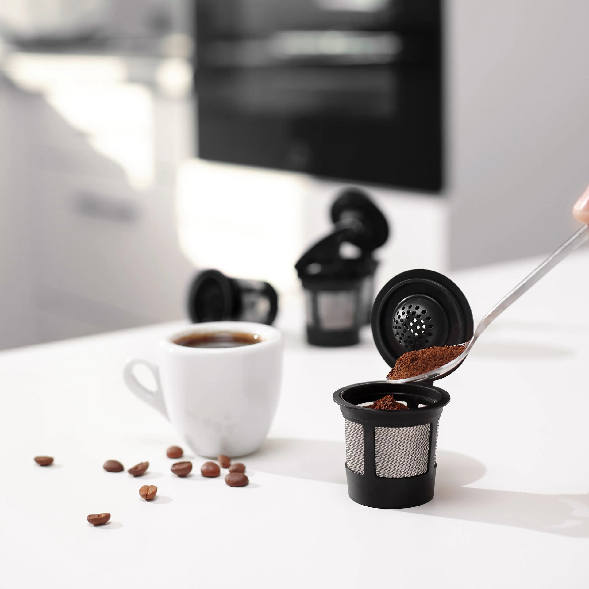 4 Reusable K-Cups for Keurig – Fits K-Express, K-Elite, K-Classic, K-Mini & More | GoodCups