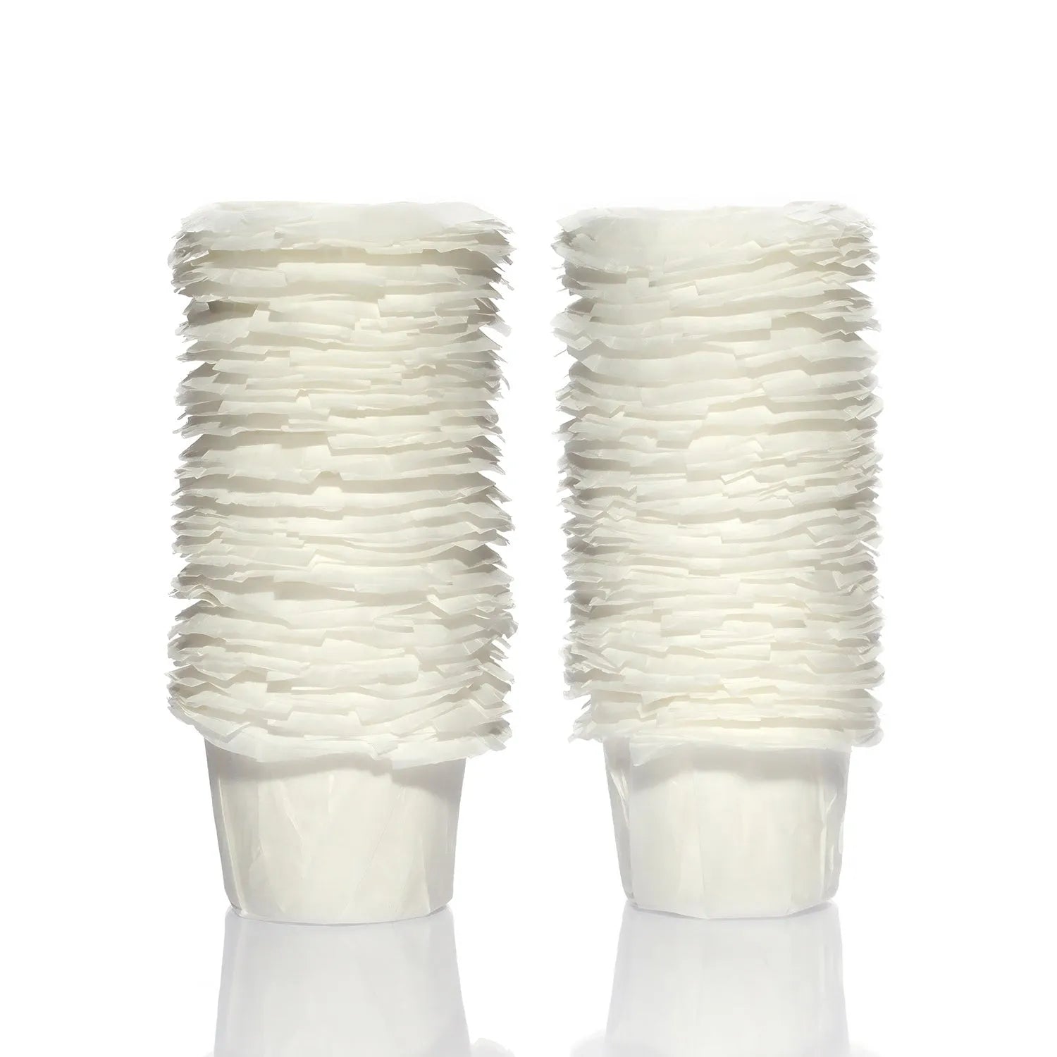 100 Disposable Paper Filters for Keurig Reusable K Cups Filters and Other Single Serve Refillable Capsules (Fits All Brands)