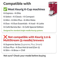 4 Reusable K-Cups for Keurig – Fits K-Express, K-Elite, K-Classic, K-Mini & More | GoodCups