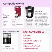 4-Pack Purple Reusable K-Cups Coffee Filters for Keurig Coffee Makers