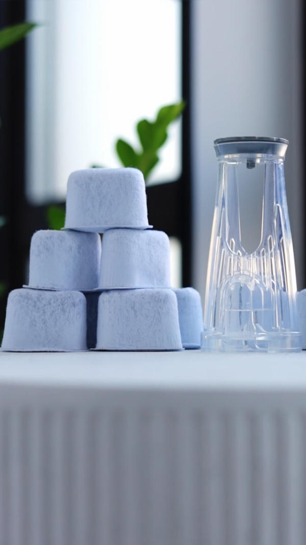 Keurig Water Filter Holder + 12 Charcoal Water Filters | Fits Keurig K-Compact, K-Duo, K-Duo Hot and Iced, K-Latte