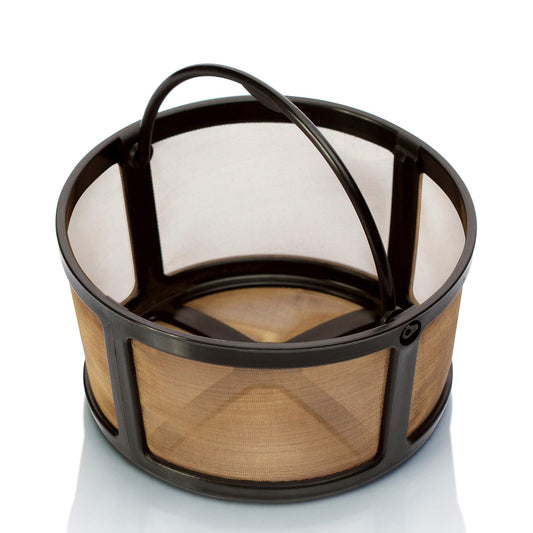 GoodCups reusable gold-tone mesh carafe basket for Keurig K-Duo, K-Duo Essentials and K-Duo Hot and Iced Gen 2