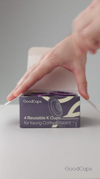 4-Pack Reusable K-Cups Coffee Filters for Keurig Coffee Makers | GoodCups